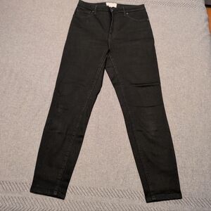 Everlane Black High-Rise Skinny Curvy Jeans